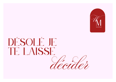 Carte cadeau - wonderfully made